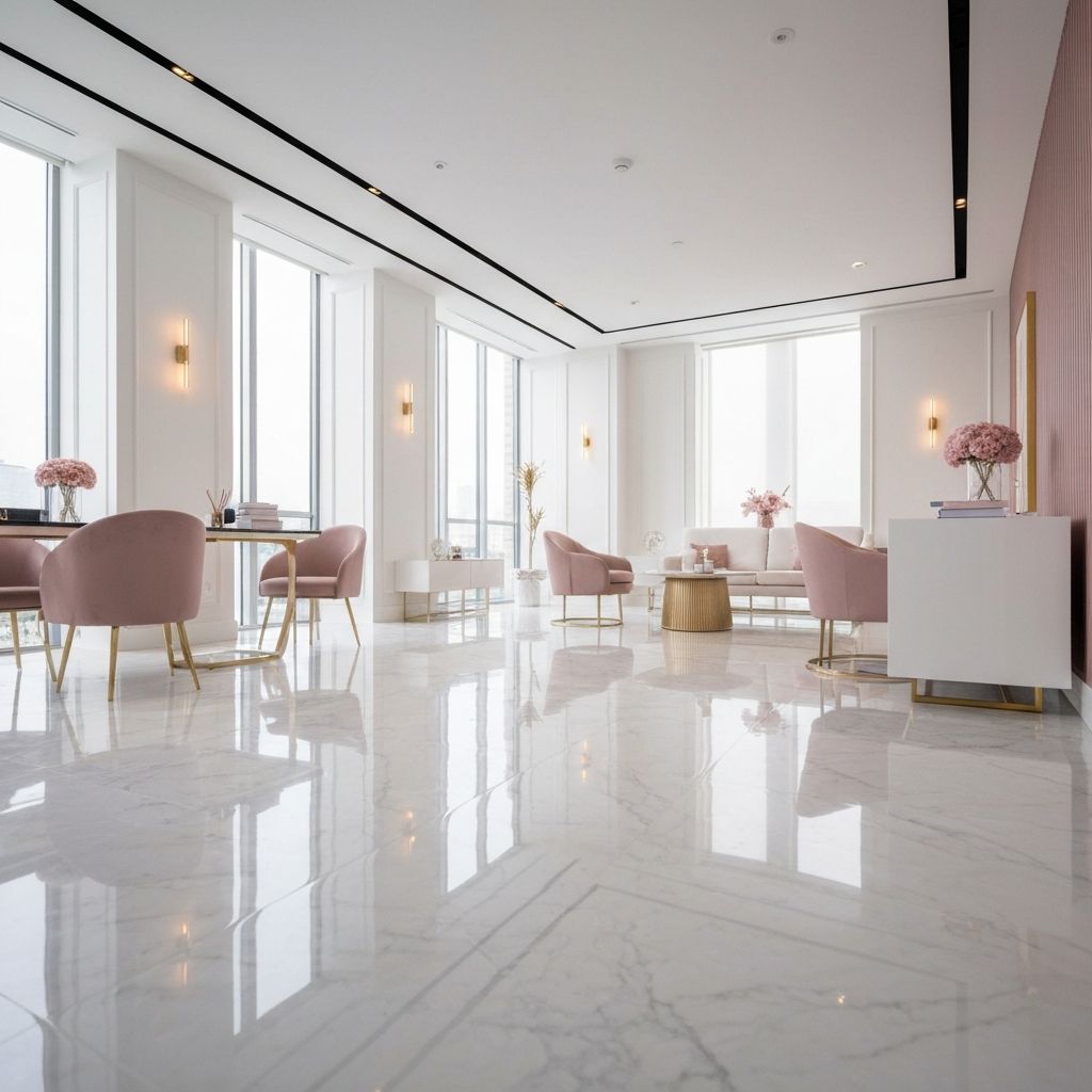 Pristine commercial space after S&D cleaning